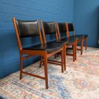 4x Deens Design Stoelen, Søren Willadsen, Midcentury thumbnail 17