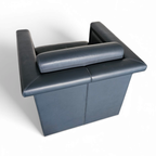 Pair / Trix And Robert Haussmann / Leather Chairs By Knoll thumbnail 8