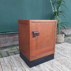 Art Deco Nachtkastje Antiek Kastje Amsterdamse School Jr 20 thumbnail 5