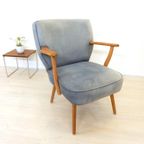 Vintage Club Fauteuil Cocktail Fauteuil Stoel Jaren 50 / 60 thumbnail 5