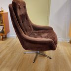 Vintage Draaifauteuil Goldsiegel Draaistoel Stoel Fauteuil thumbnail 9