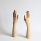 Painted Wooden Mannequin Hands, 1920-1930S. thumbnail 3