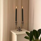Set Of 2 Vintage Art Deco Candelabras thumbnail 3