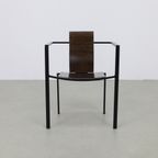 4x Postmoderne Eetkamerstoel Van Karl Friedrich Förster Voor Kff, 1980s thumbnail 2