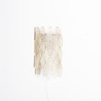 Large Italian Murano Glass Sculptural Torcello Sconce From Vistosi, 1960’s thumbnail 8