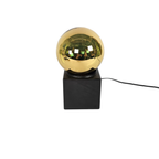 Dutch Design - Space Age - Philips Design Spiegelbol Lamp - Tafel/bureaulamp - 70's thumbnail 8