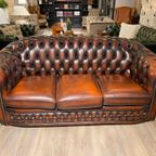 Nottingham Chesterfield 3 Zits Bank In Dark Rust Springvale thumbnail 6