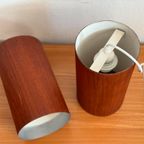 Set Vintage Teak Hanglampen Midcentury Jaren 60 thumbnail 6