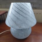 Murano Swirl Mushroom Lamp thumbnail 9