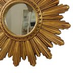 Kleine Vintage Zonnespiegel Sunburst Spiegel Resine 25cm thumbnail 4