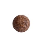 Kunststof Ronde Decoratie Bol Ø 10 Cm Met Streepmotief thumbnail 5