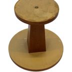 Vintage Bijzettafel Art Deco Stijl Jaren 80 Hout Taletje thumbnail 15