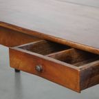 Antieke Franse Eettafel Gemaakt Van Kersenhout In Een Warme Kleur thumbnail 14