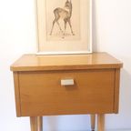 Vintage Schilderij Hertje Aquarel Tekening Gesigneerd thumbnail 3