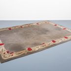 Vintage Limited Edition Italian Rug / Vloerkleed ‘Tulipano’ From Voghi For Villa D’Este thumbnail 7