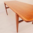 Vintage Scandinavisch Design Salontafel | 1960S | Teak Hout thumbnail 11