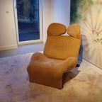 Vintage Lounge Chair Model Wink By Toshiyuki Kita For Cassina 1980S thumbnail 12