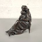 Bronzen Madonna Met Kind thumbnail 4