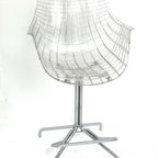 Christophe Pillet - Driade - Meridiana - Hard Plastic Design Bar Stool On Four-Legged Base - Coun thumbnail 2