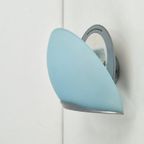 Alvaline Bologna Shell Wandlamp Glas Metaal Italy Memphis 80 thumbnail 2