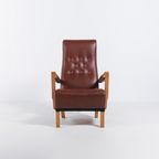 O.H Sjögren Lounge Chair / Fauteuil ‘Seat Up’ thumbnail 3