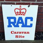 Zwaar Emaille, Geëmailleerd Bord Rac Caravan Site thumbnail 2