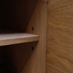 Vintage Wandmeubel Met Vitrine Teak thumbnail 5