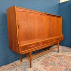 Vintage Highboard, Holger Christensen, Deens Design 1960s thumbnail 7
