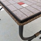 Bijzettafel – Jaren 50 – Mozaïek -(mk48) thumbnail 6