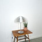 Zilverkleurige Tafel Bollamp Vintage Tafellamp thumbnail 4