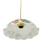 Artdeco Hanglamp Wit Opaline Bloem 1930’s thumbnail 5
