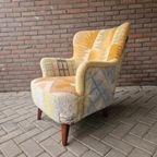Theo Ruth Artifort Fauteuil Wollen Deken Bekleding thumbnail 15
