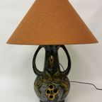 Large West Germany Ceramic Floor / Table Lamp , 1970’S thumbnail 4