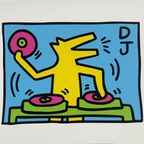 Keith Haring (1958-1990), Untitled Dj 1983, Licensed By Artestar Ny, Printed In U.k thumbnail 2