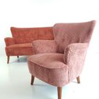 Artifort Bank Sofa En Fauteuil Roze Terra Theo Ruth Set thumbnail 4