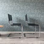 2X Mart Stam S33 Cantilever Chairs For Fasem, Ca80S thumbnail 12