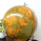 Retro Vintage Wereldbol Globe Lamp Tafellamp Voor 1986 thumbnail 6