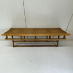 Grote Rotan/Webbing Kapstok Wandrek Bamboe thumbnail 6