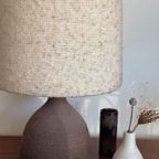 Vintage Xl Brutalist Keramiek Tafellamp Jaren 60 Krosselbach thumbnail 2
