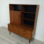 Vintage Barkast Highboard Boekenkast Formule Meubelen thumbnail 3