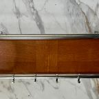 Vintage Chromen Kapstok Jaren 50 - 60 thumbnail 4
