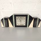 Marmeren Art Deco Klokstel thumbnail 2