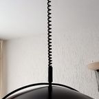 Ufo Space Lamp Strak Model 70-er Jaren Skandinavisch Zwart Plafond Lamp Aan Trekveer thumbnail 23