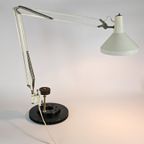 Hala Zeist - Architectenlamp - Wandlamp - Busquet - Gebroken Wit - 60'S thumbnail 2