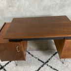 Desk With Hairpin Legs By Tijsseling For Tijsseling Nijkkerk, 1950' thumbnail 4