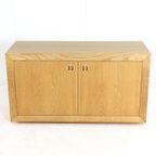 Vintage Eiken Compact Dressoir Sideboard Kast thumbnail 9
