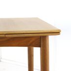Compacte Vierkanten Verlengbare Vintage Eettafel thumbnail 8