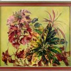 Simonne Beardwood. Stilleven Met Exotische Bloemen. thumbnail 4