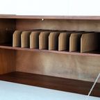 Vintage Secretaire | Bureau | Kast | Jaren 60 | Teak thumbnail 12