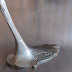 French Art Deco Bird Lamp With Tiffany Dome thumbnail 11